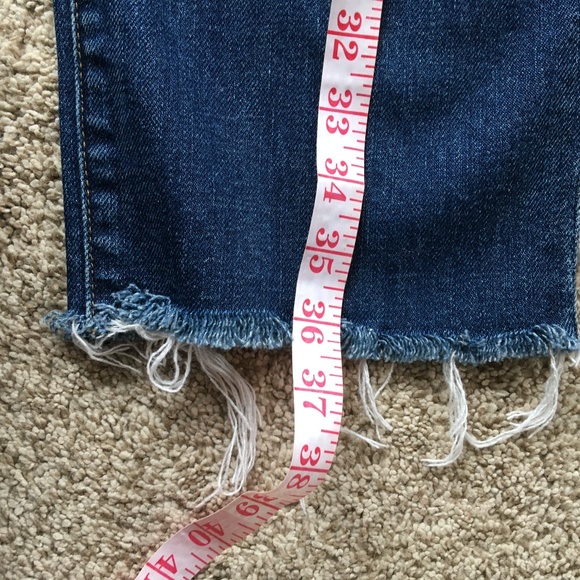 The Castings High-rise Raw-edge Cropped Jeans - Picture 8 of 8